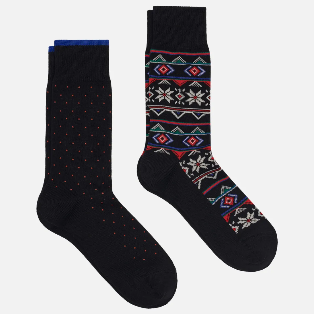 Polo Ralph Lauren Комплект носков Fair Isle Crew 2-Pack