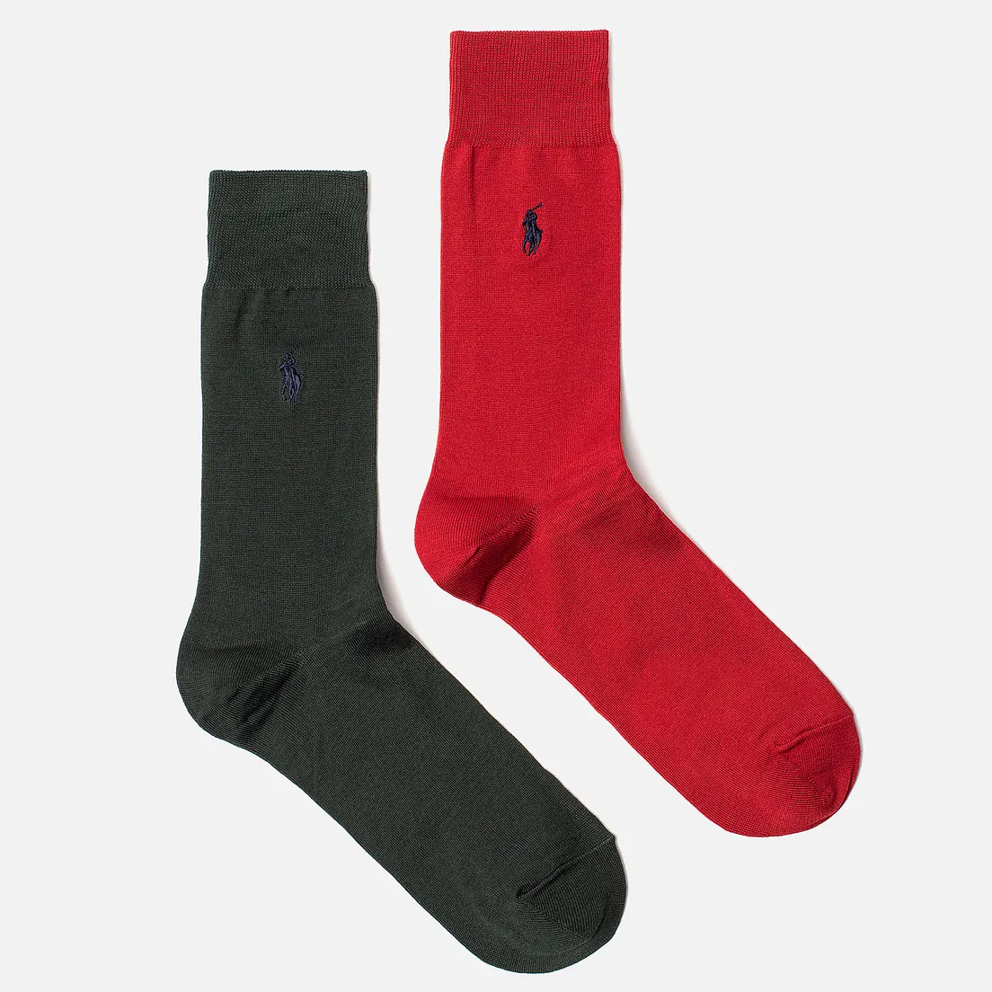 Polo Ralph Lauren Комплект носков Mercerized Cotton Crew 2-Pack
