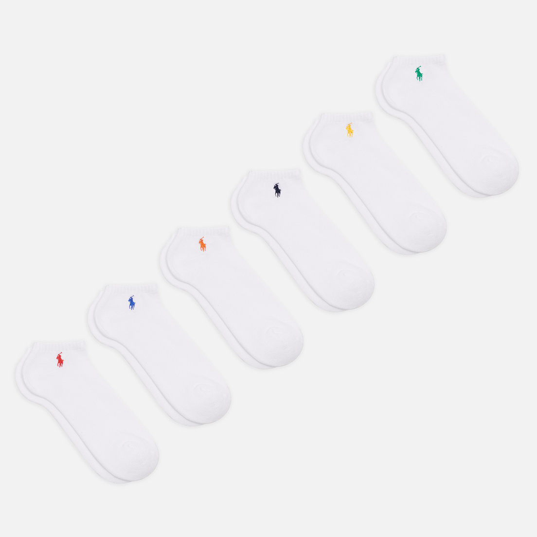 Polo Ralph Lauren Комплект носков Multicoloured Polo Pony Sports 6-Pack