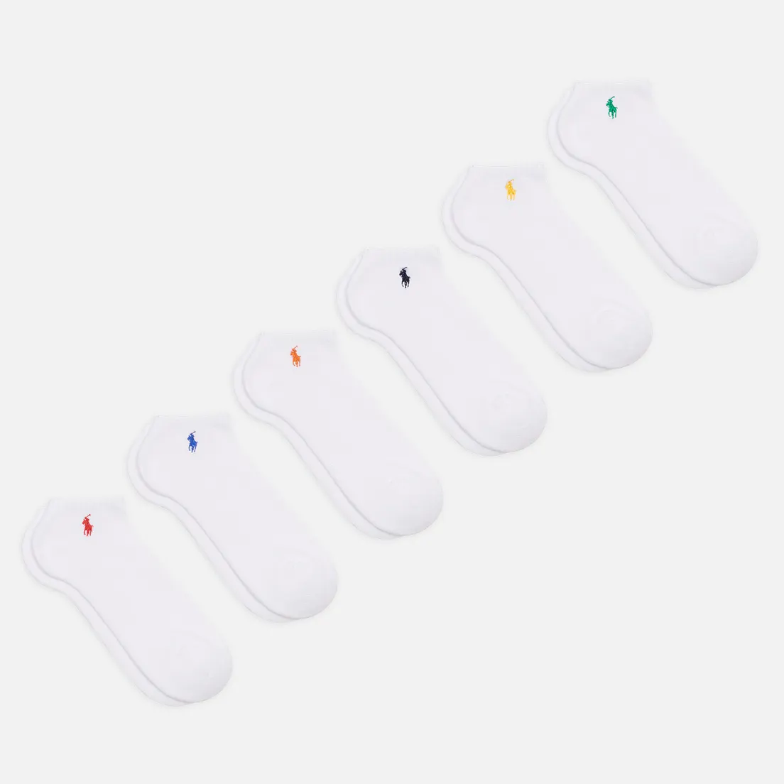 Polo Ralph Lauren Комплект носков Multicoloured Polo Pony Sports 6-Pack