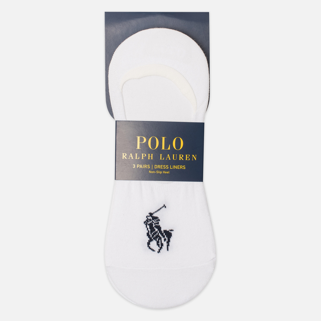 Polo Ralph Lauren Комплект носков No-Show Liner 3-Pack