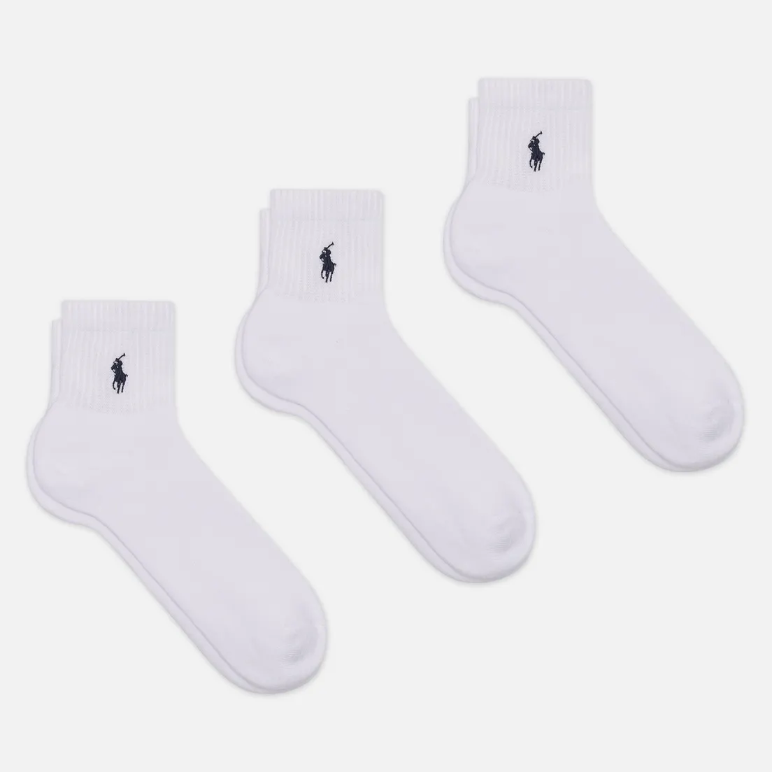 Polo Ralph Lauren Комплект носков Quarter 3-Pack