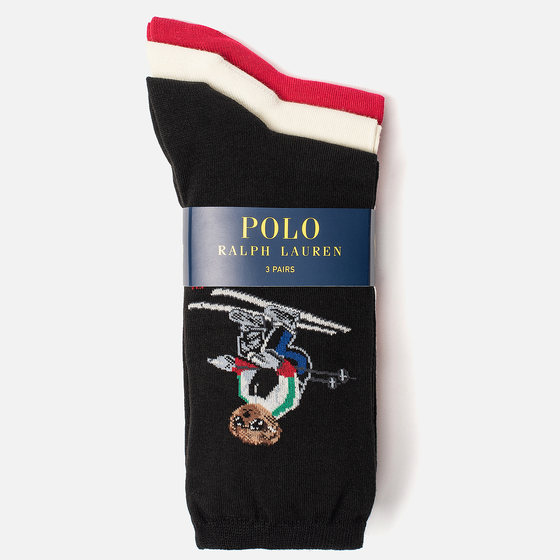 Polo Ralph Lauren Комплект носков Ski Bear And Holiday Bear Gift Box 3-Pack