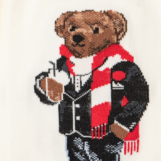 Комплект носков Polo Ralph Lauren Ski Bear And Holiday Bear Gift Box 3-Pack Black/Ivory/Red
