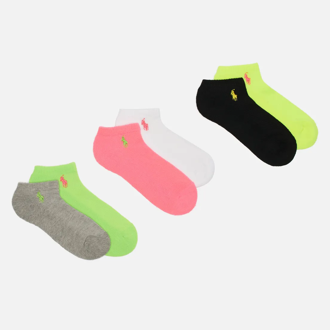 Polo Ralph Lauren Комплект носков Stretch Sole Poly Blend 6-Pack