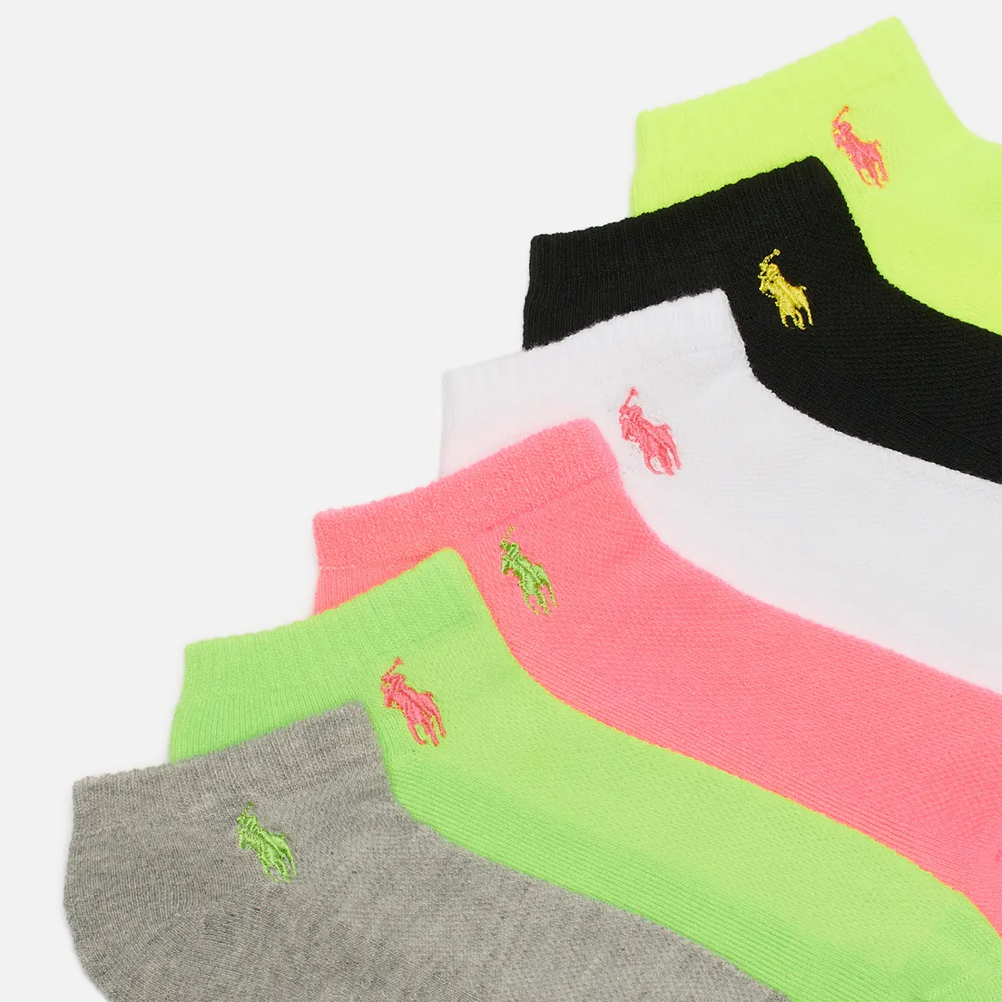Polo Ralph Lauren Комплект носков Stretch Sole Poly Blend 6-Pack