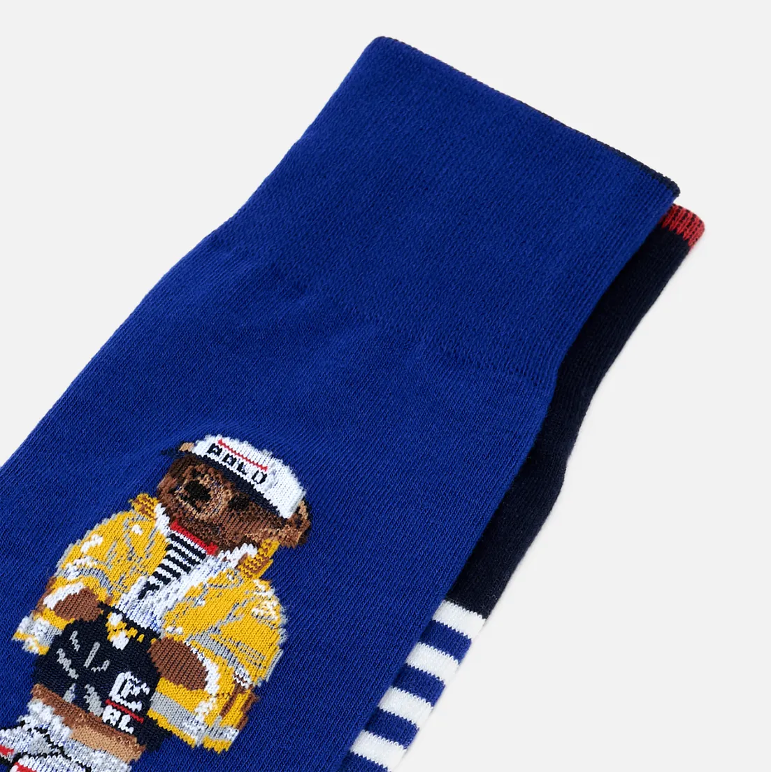 Polo Ralph Lauren Комплект носков Yachting Bear & Stripe Crew 2-Pack