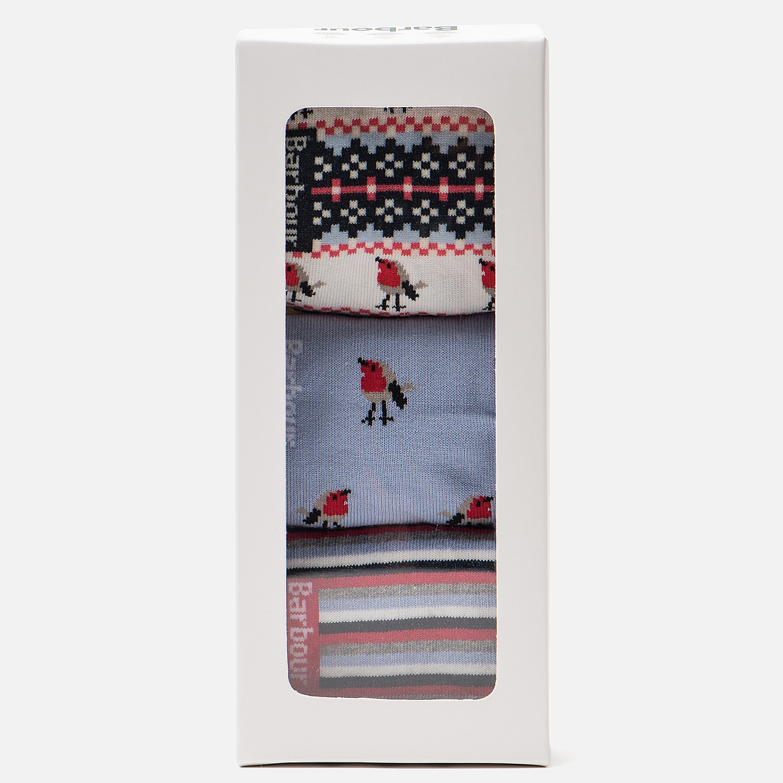 Barbour Комплект носков Robin Christmas Giftbox