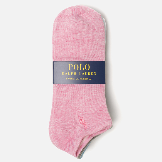 Комплект носков Polo Ralph Lauren Flat Ultra 6-Pack Multicolor