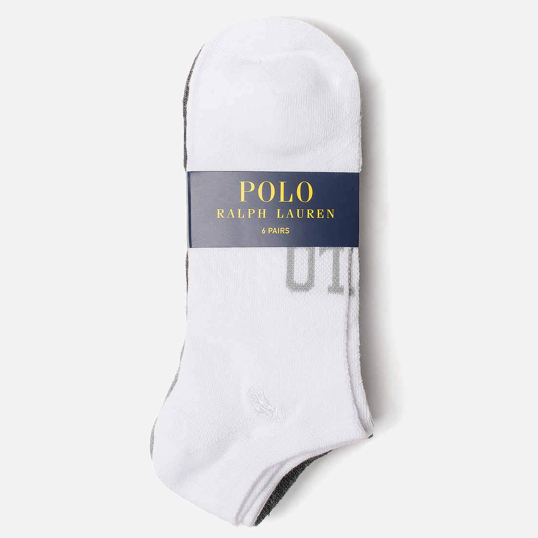 Polo Ralph Lauren Комплект носков Polo Logo Arch Flat 6-Pack