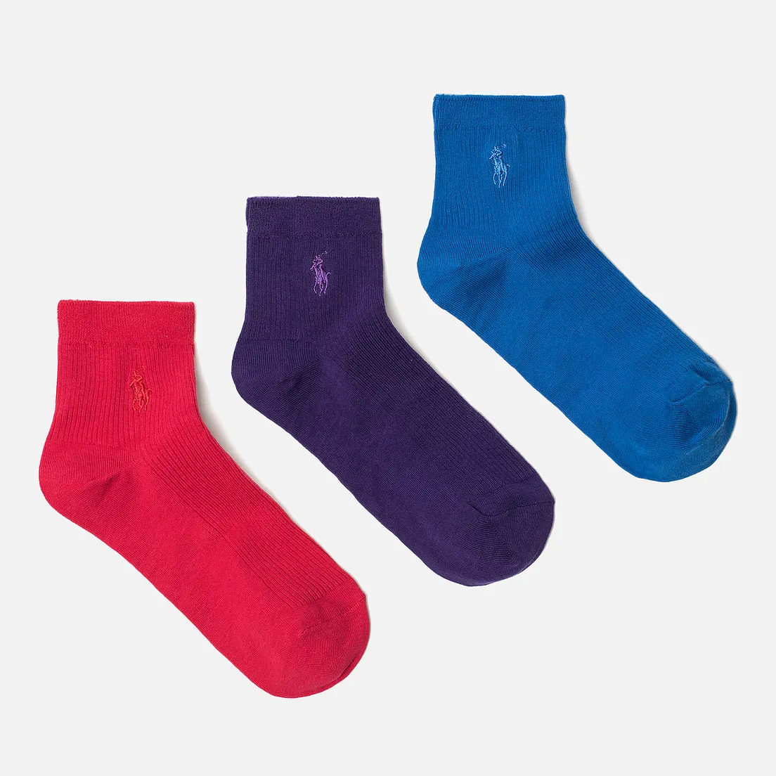 Polo Ralph Lauren Комплект носков Rib Anklet 3-Pack