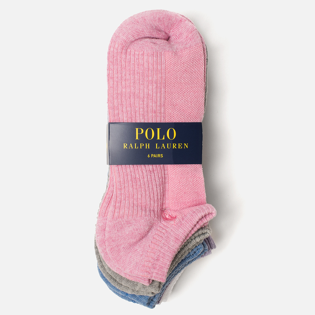 Polo Ralph Lauren Комплект носков Rib Cushioned 6-Pack