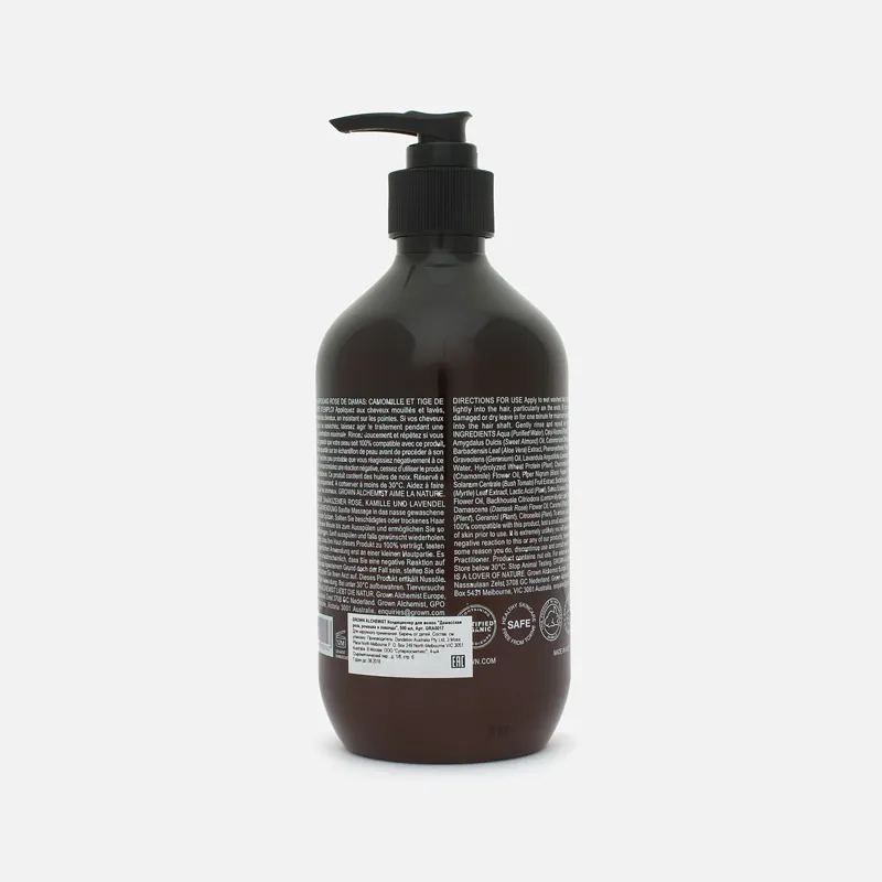 Grown Alchemist Кондиционер для волос Damask Rose/Camomile & Lavender Stem Large