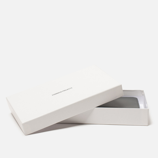 Кошелек Common Projects Continental Soft Leather Blue Grey