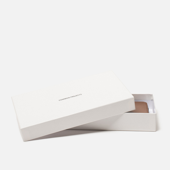 Кошелек Common Projects Continental Soft Leather Dark Brown
