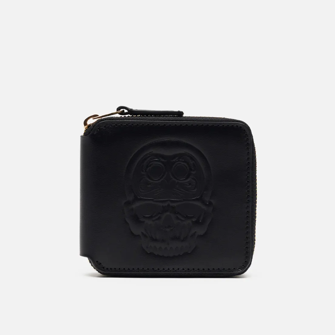 Evisu Кошелек Daruma Skull Leather
