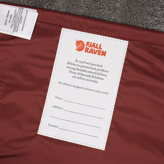 Рюкзак Fjallraven Kanken Ox Red