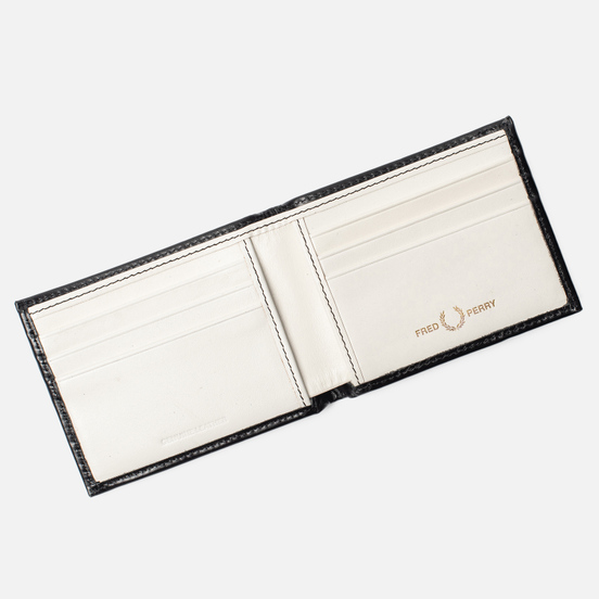 Кошелек Fred Perry Contrast Leather Billfold Black