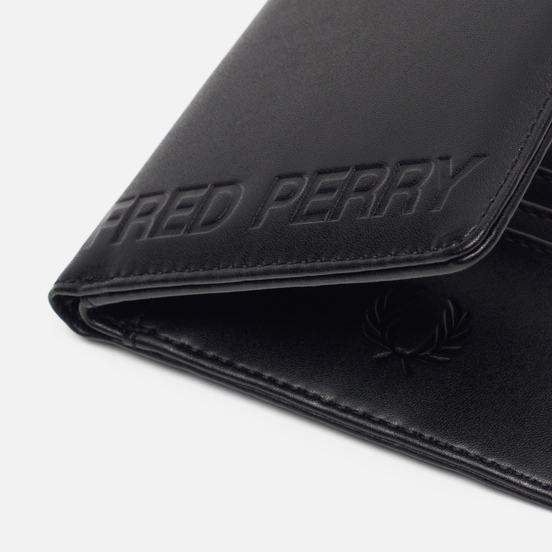Кошелек Fred Perry Embossed Billfold Black