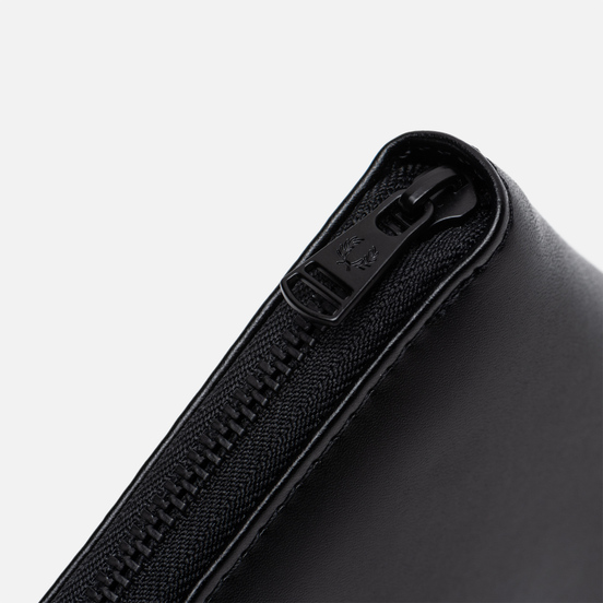 Кошелек Fred Perry Embossed Zip Around Black