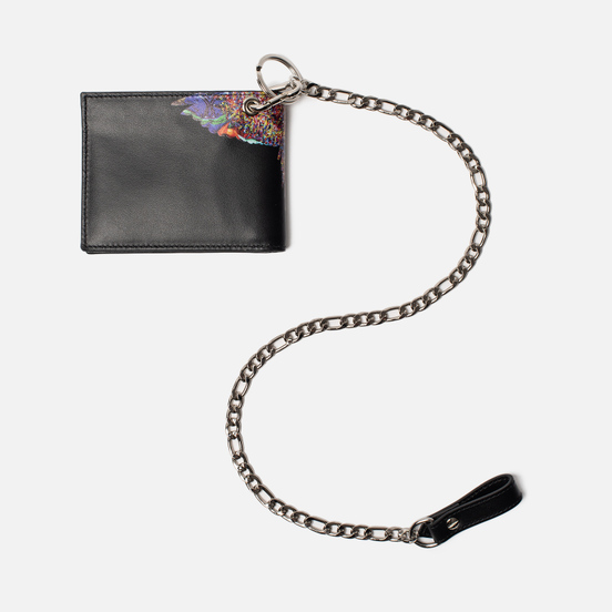 Кошелек Marcelo Burlon Multicolor Wings Chain Black/Multicolor