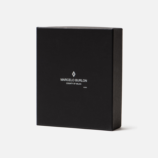Кошелек Marcelo Burlon Red Ghost Wings Chain Black/Multicolor