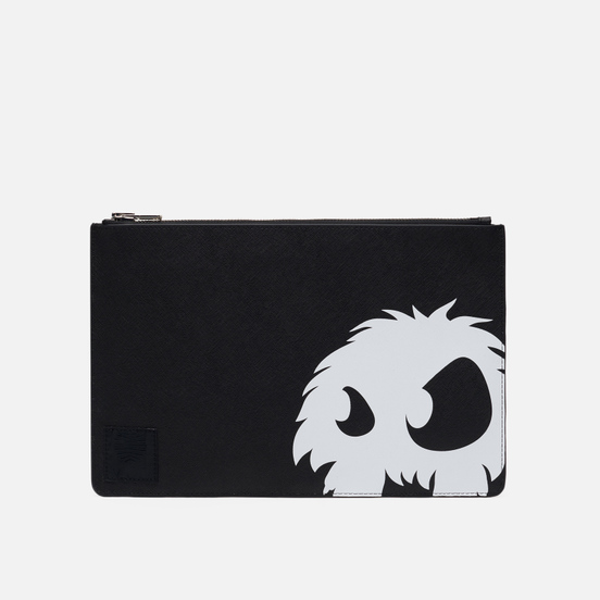 Кошелек McQ Alexander McQueen Tablet Pouch Leather Monster Print Black
