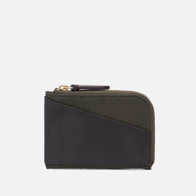 Кошелек Mismo Cards & Coins Army/Dark Brown