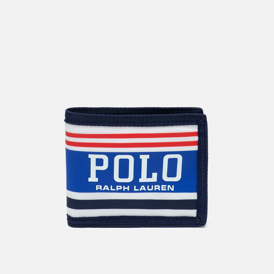 Кошелек Polo Ralph Lauren Big Polo Billfold Nylon Red/White/Navy