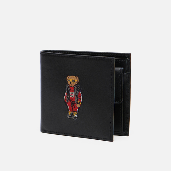Кошелек Polo Ralph Lauren Chinese New Year Bear Bilfold/Coin Black