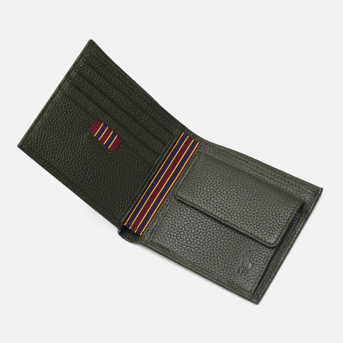 Polo Ralph Lauren Кошелек Logo PRL Pebbel Leather Bill Coin