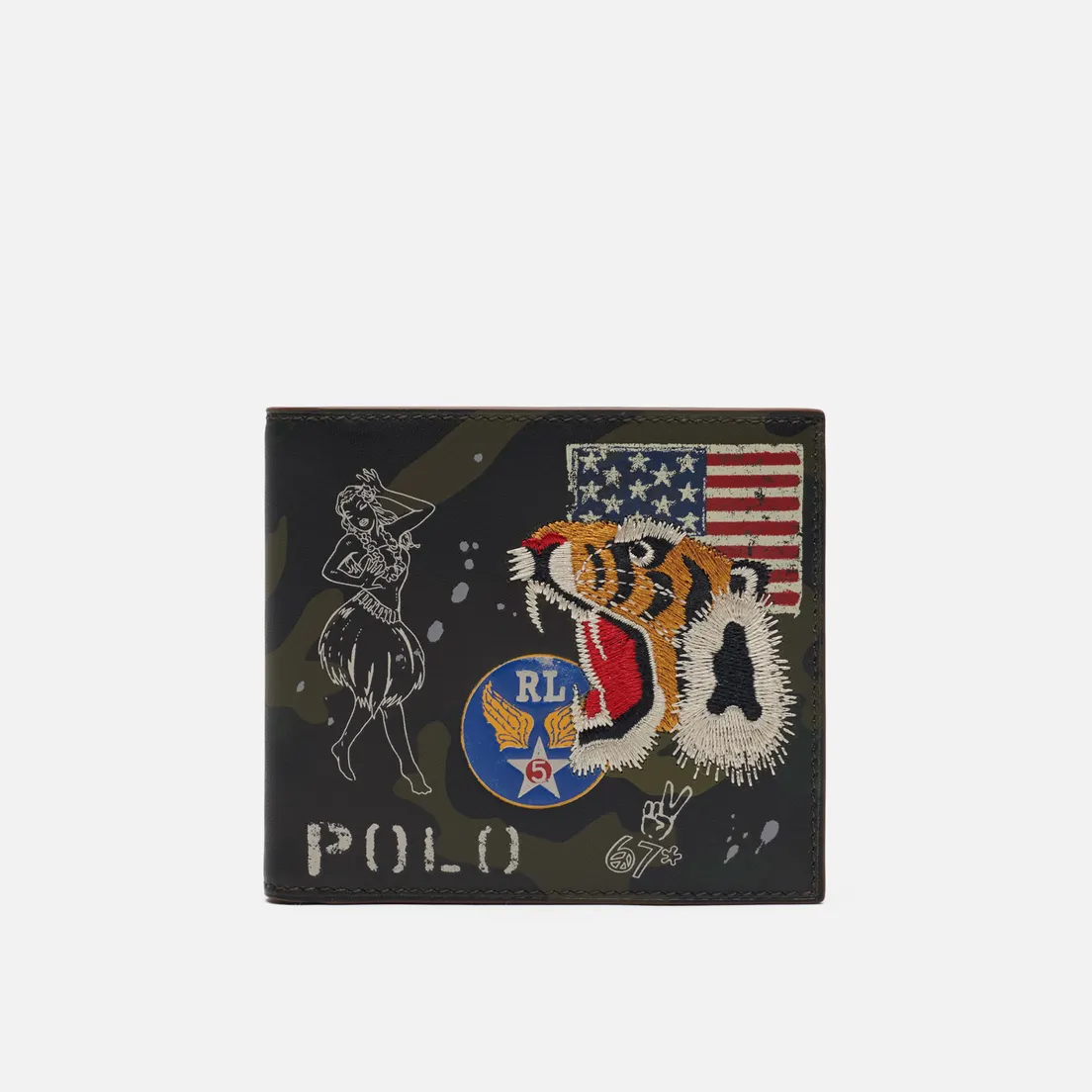 Polo Ralph Lauren Кошелек Military Smooth Leather Billfold