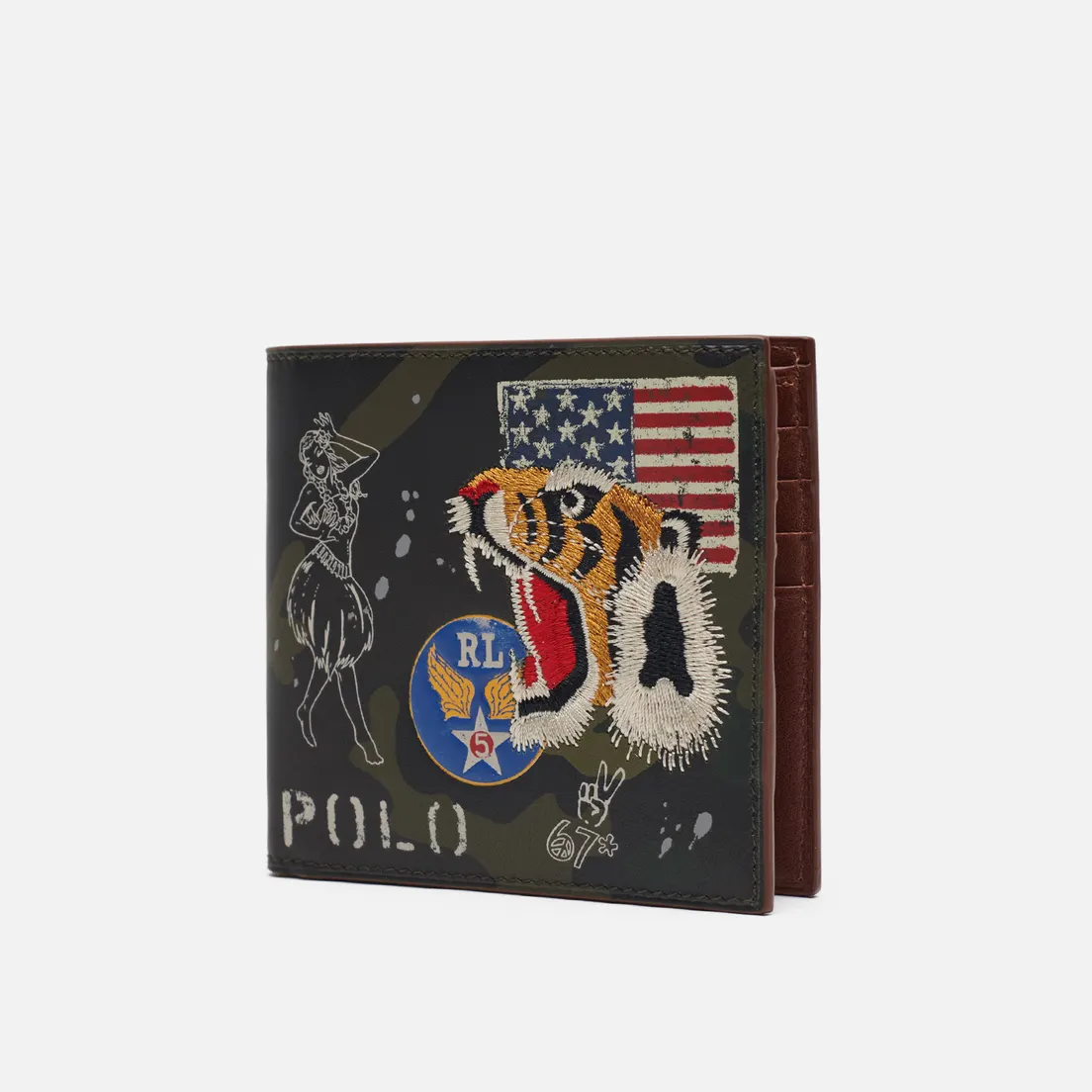 Polo Ralph Lauren Кошелек Military Smooth Leather Billfold