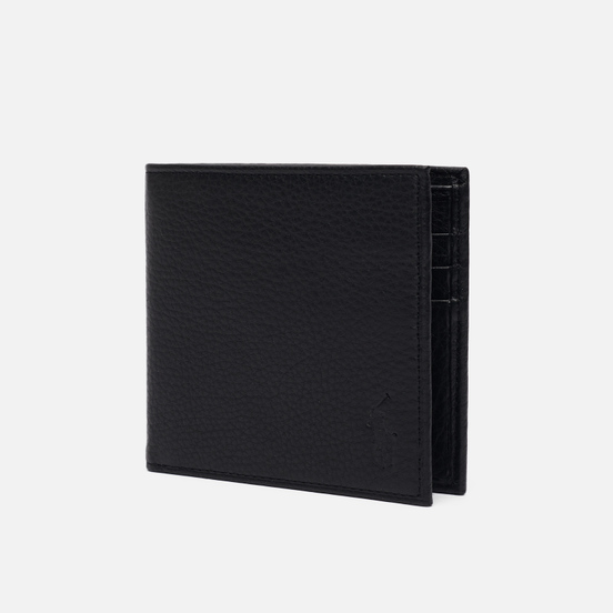 Кошелек Polo Ralph Lauren Small EU Billfold Smooth Leather Black