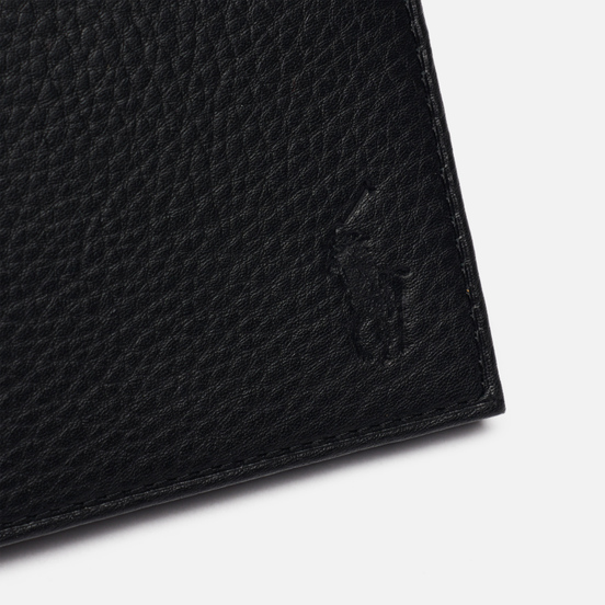 Кошелек Polo Ralph Lauren Small EU Billfold Smooth Leather Black