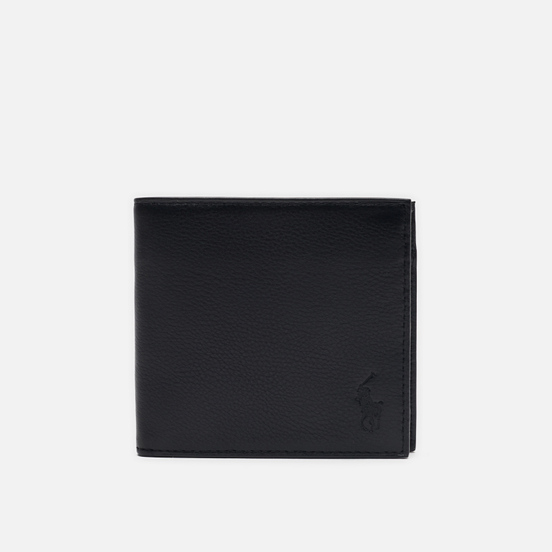 Кошелек Polo Ralph Lauren Small Smooth Leather Black