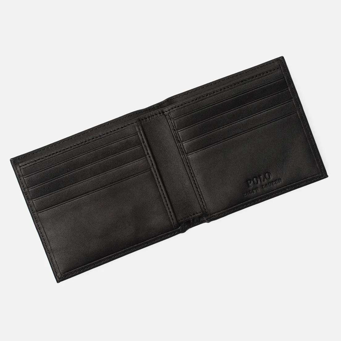 Polo Ralph Lauren Кошелек Tartan Bear Billfold Small Smooth Leather