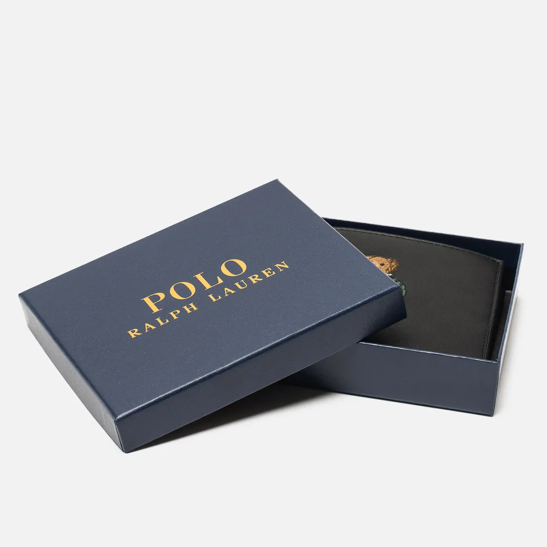 Polo Ralph Lauren Кошелек Tartan Bear Billfold Small Smooth Leather