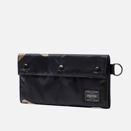 Кошелек Porter-Yoshida & Co Counter Shade Long Woodland Khaki