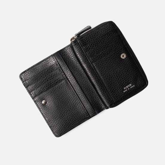 Кошелек Porter-Yoshida & Co Glaze Leather Bi-Fold Black