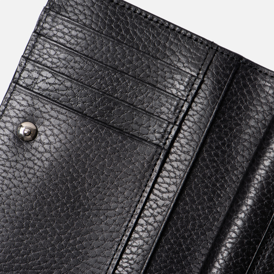 Кошелек Porter-Yoshida & Co Glaze Leather Bi-Fold Black