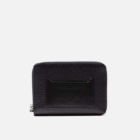 Кошелек Porter-Yoshida & Co Glaze Leather Passport Case Black