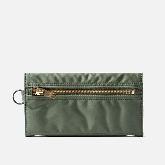 Кошелек Porter-Yoshida & Co Tanker Long The 35th Anniversary Sage Green