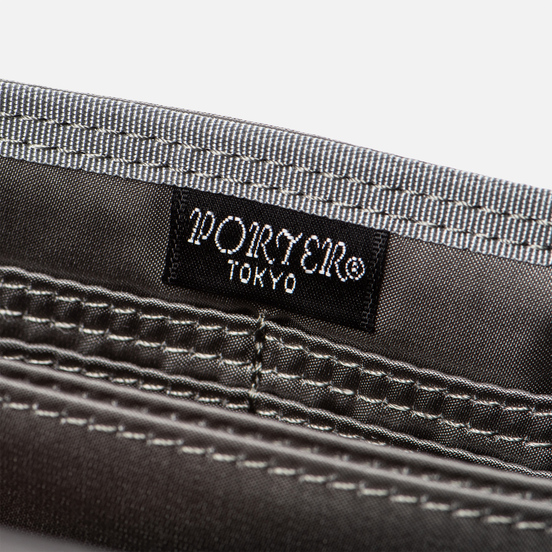 Кошелек Porter-Yoshida & Co Tanker Long The 35th Anniversary Silver Grey