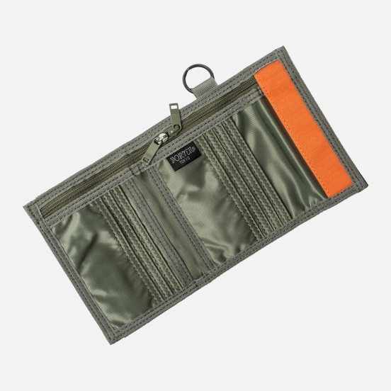 Кошелек Porter-Yoshida & Co Tanker Meduim The 35th Anniversary Sage Green