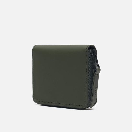 Кошелек Rains Small Zip Green