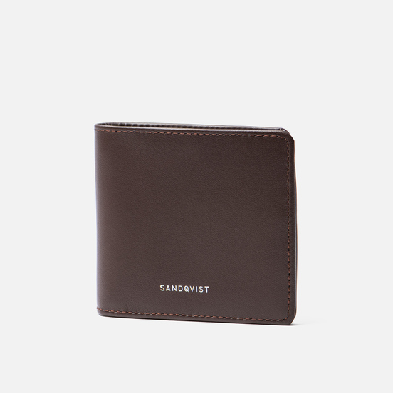 Кошелек Sandqvist Manfred Dark Brown