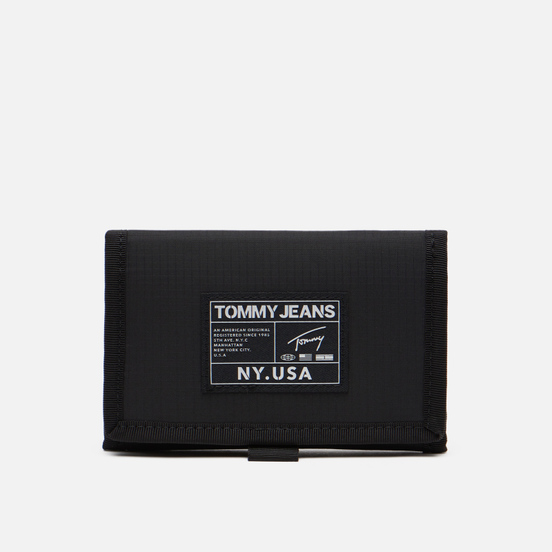 Кошелек Tommy Jeans Urban Tech Trifold Nylon Black