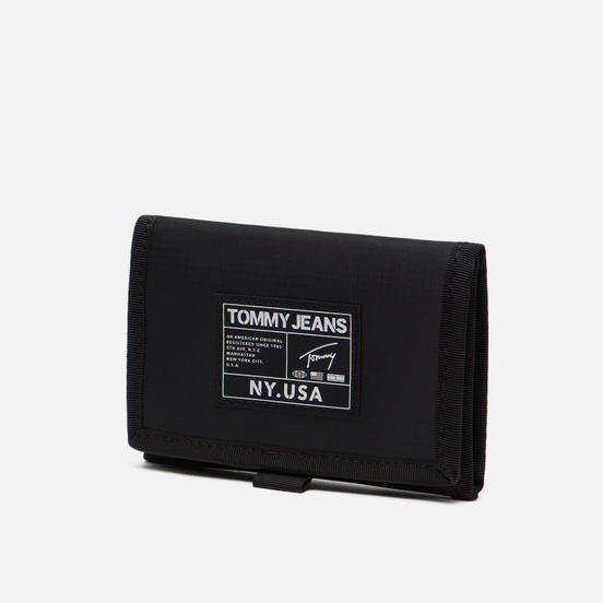 Кошелек Tommy Jeans Urban Tech Trifold Nylon Black