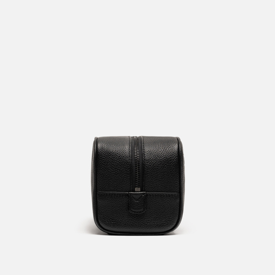 Косметичка Polo Ralph Lauren Tailored Pebble Leather Travel Small Black